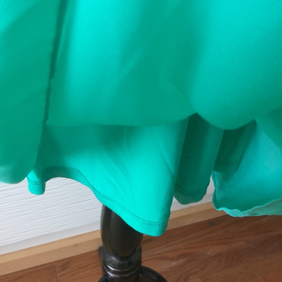 Bebe Bright Teal Summer Dress - Picture 7 of 8